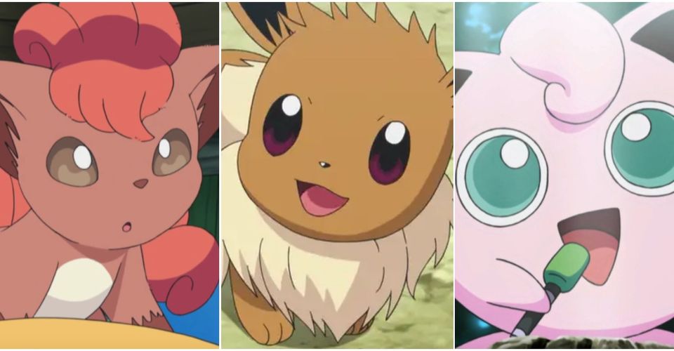 Os tres pokemons mais fofis e pequenos