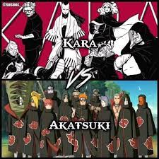 Kara vs Akatsuki,que vence em uma luta de equipes? : r/animebrasil