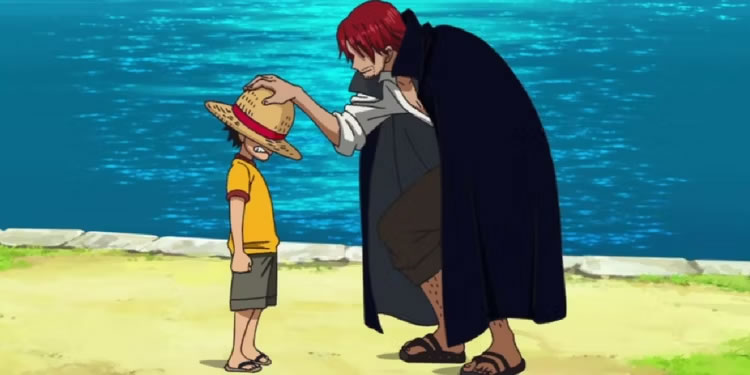 Shanks-Gives-Luffy-His-Hat-In-One-Piece
