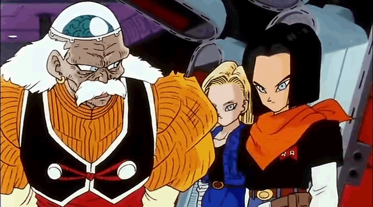 Dragon-Ball-Dr.-Gero-Android-17-Android-18